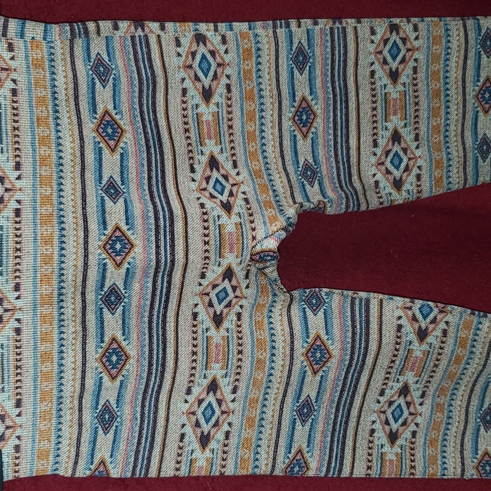 Aztec Print Leggings for Petite Small Women/Juniors